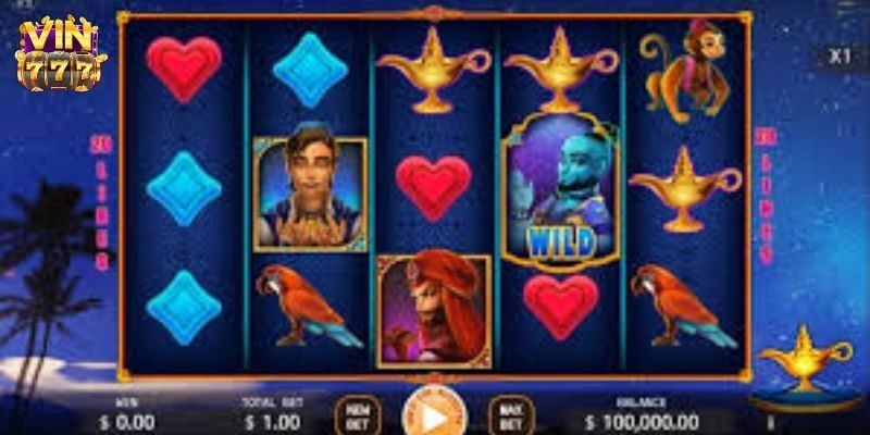 Với các tính năng đặc biệt như vòng quay miễn phí và jackpot, Aladdin tạo ra cơ hội thắng lớn.